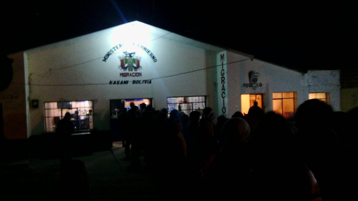 Frontera entre Bolivia y Perú.