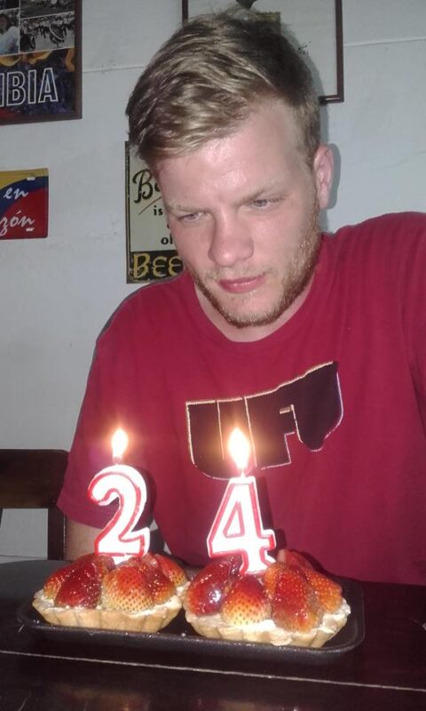 MI cumpleaños número 24.