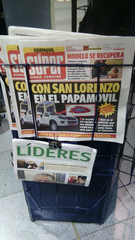 San Lorenzo presente en Guayaquil.