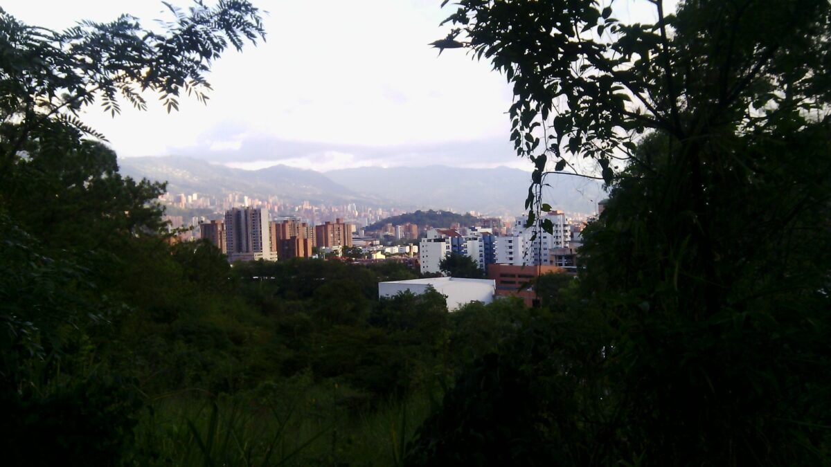 La última foto que tomé antes de que nos asaltaran en el Cerro el Volador.