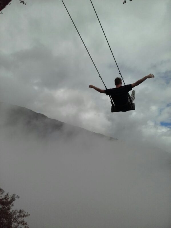 Lo que me costó soltarme de esas cuerdas, por favor.