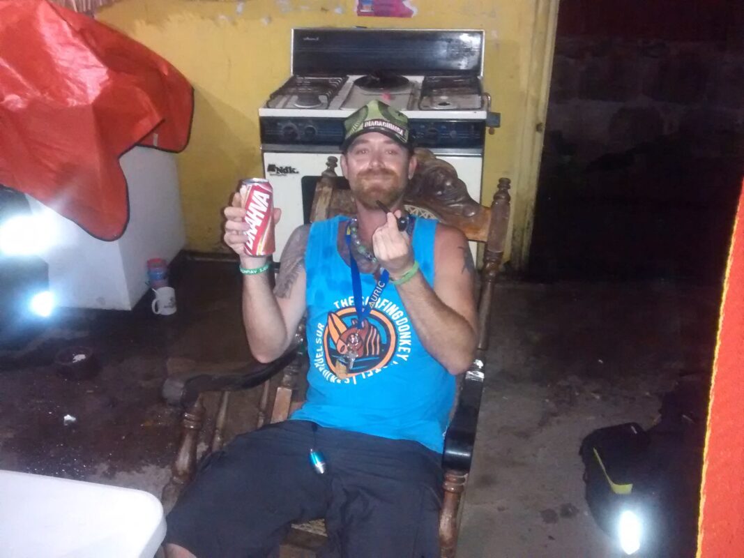 Josh en San Juan del Sur.