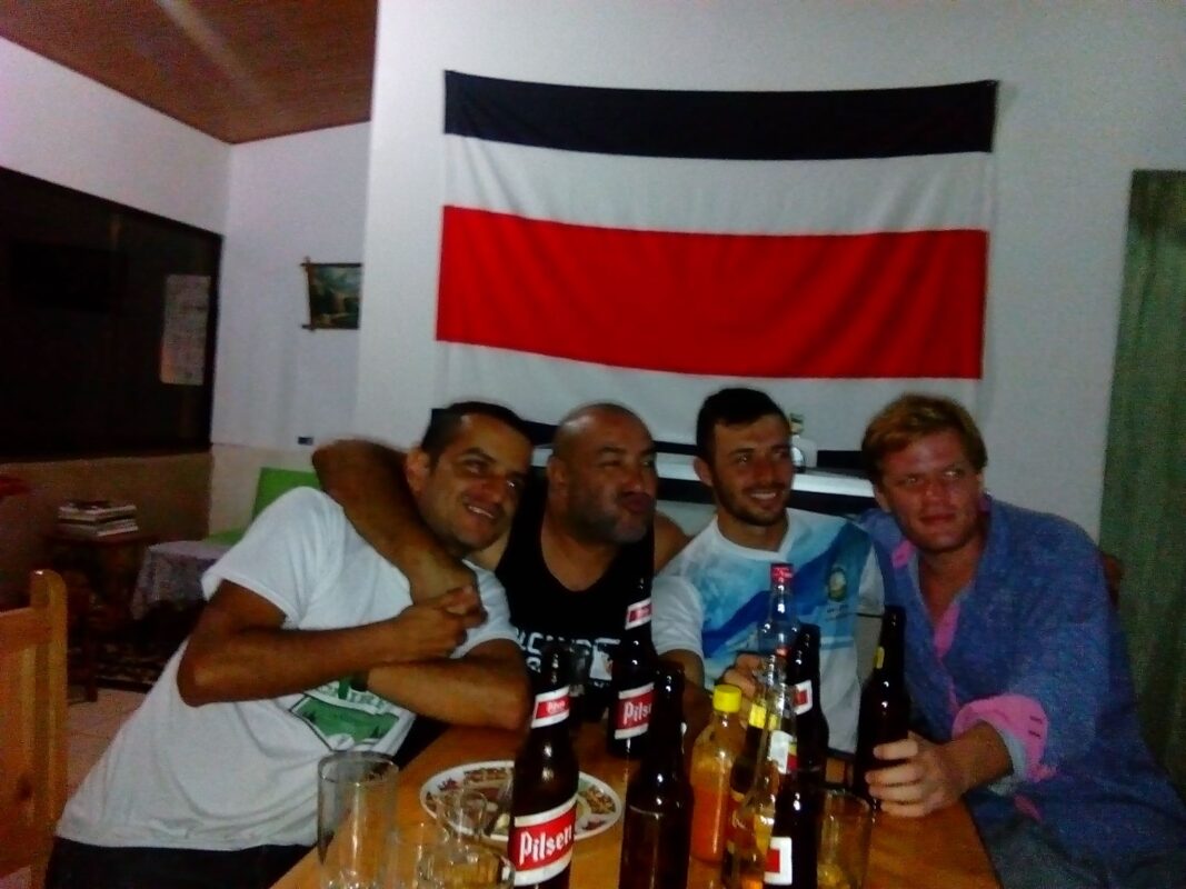 En Costa Rica hice grandes amigos.